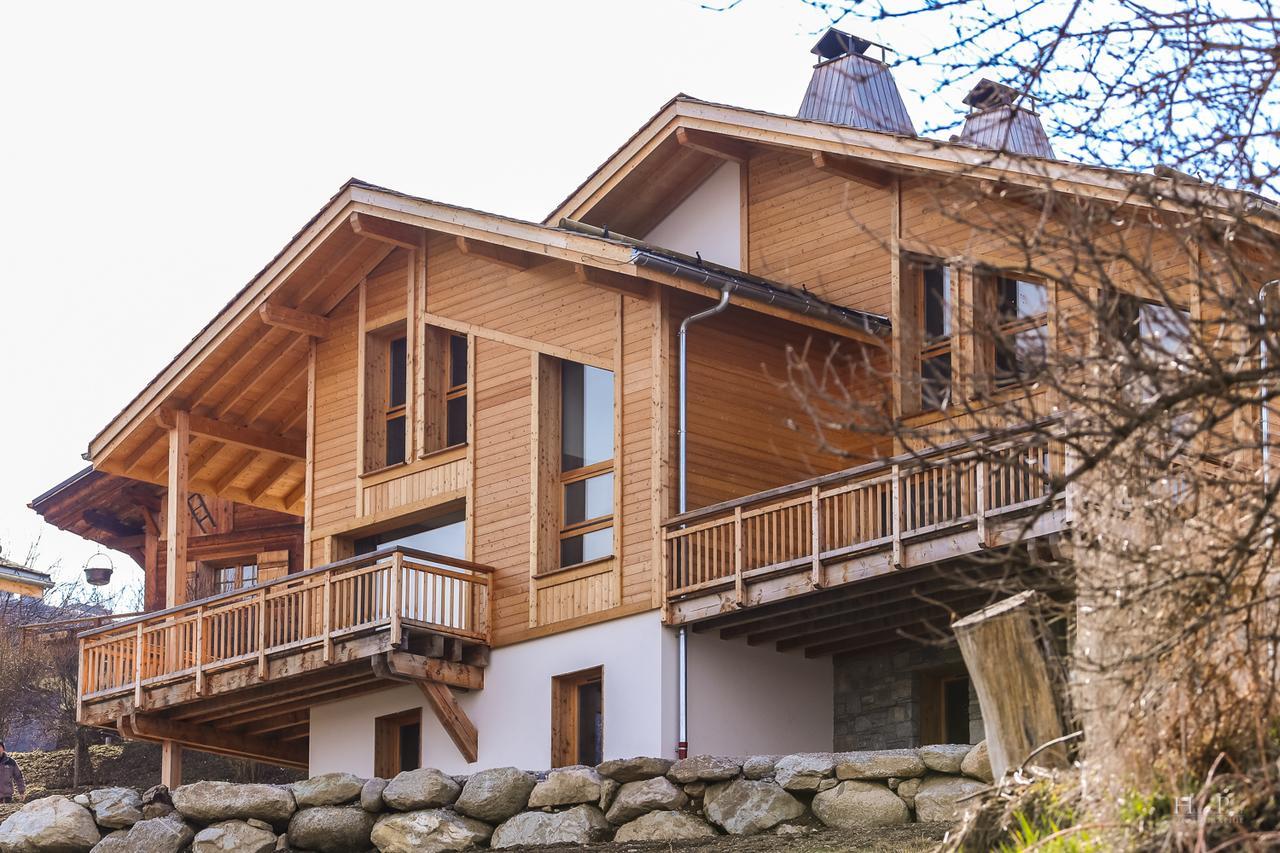 Aparthotel Terresens - Les Fermes Du Mont-Blanc Combloux Exterior foto