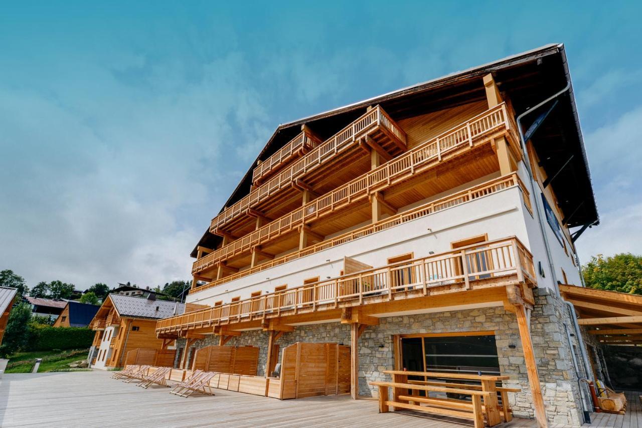 Aparthotel Terresens - Les Fermes Du Mont-Blanc Combloux Exterior foto